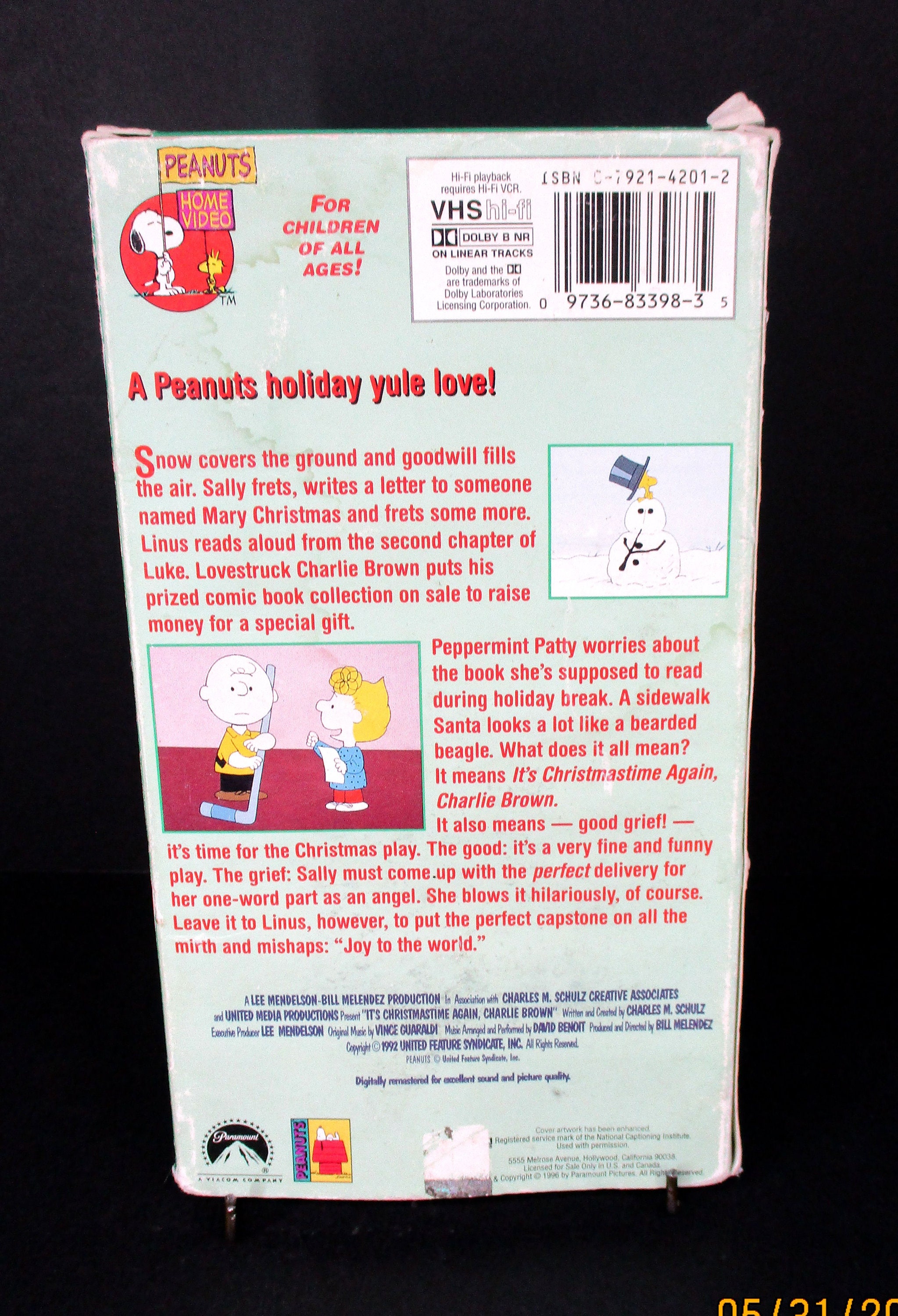 ピーナッツ オリジナル制作セル画 『Charlie Brown and Snoopy
