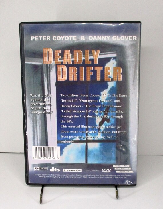Deadly Drifter (DVD, Also Known as Out) Danny Glover, Peter Coyote