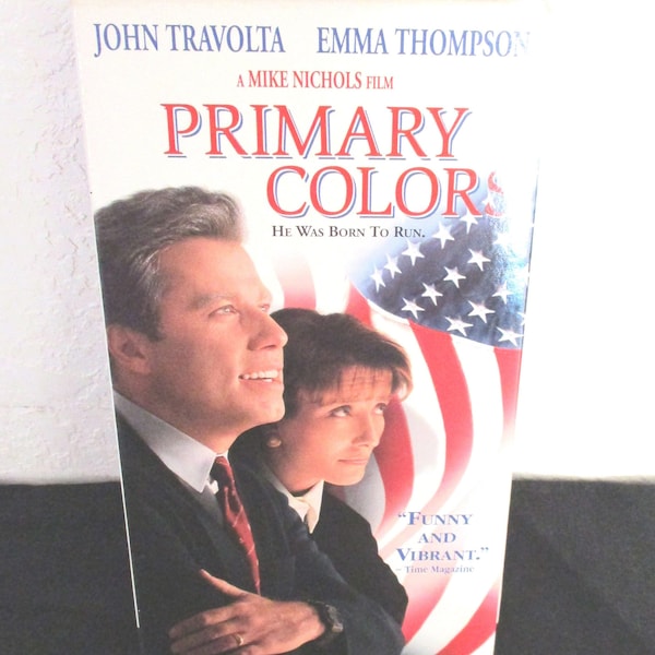 Primary Colors (VHS, 1998) Billy Bob Thornton, Maura Tierney, Kathy Bates