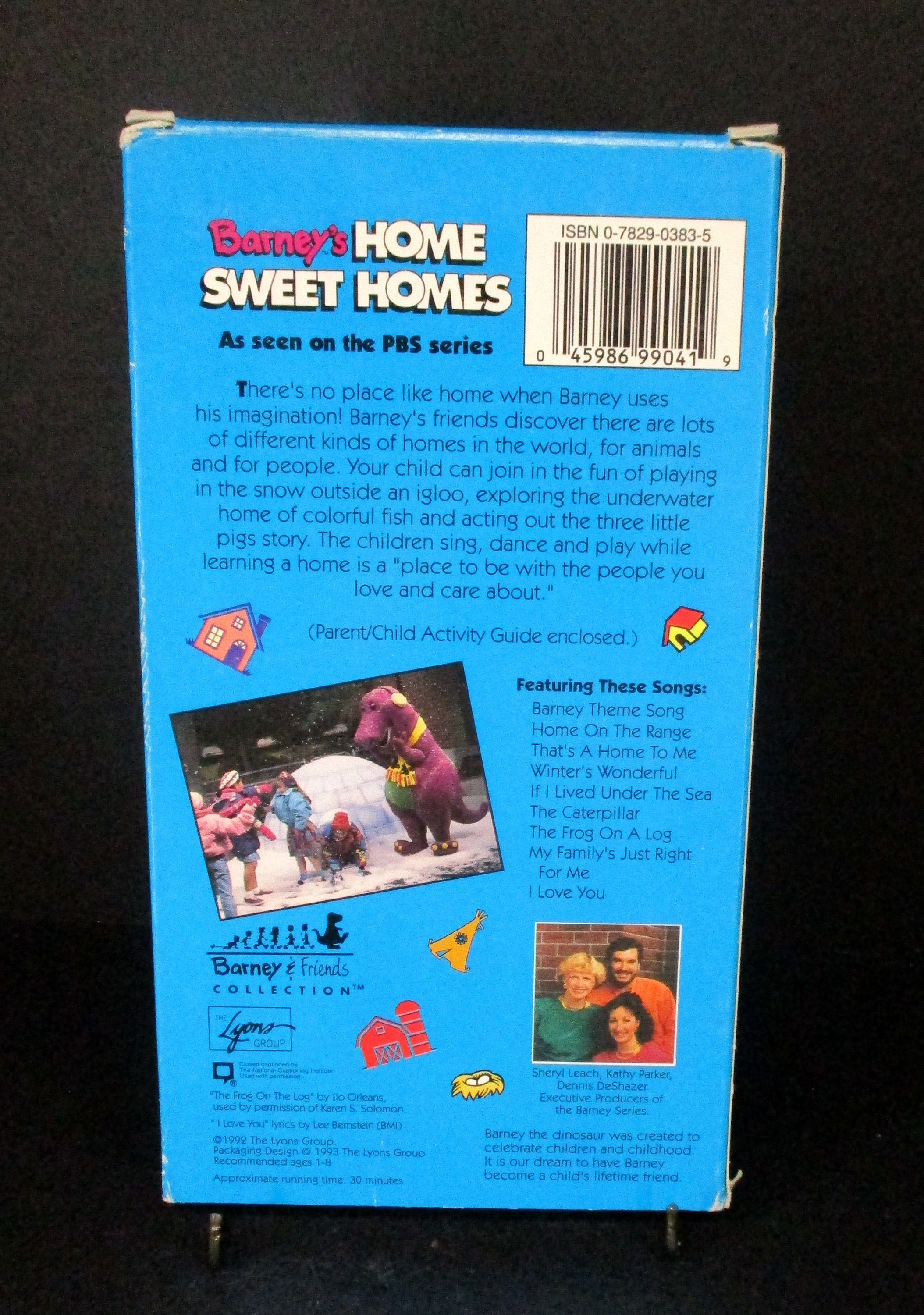 Barney Home Video Previews The Classics - 7x0933y