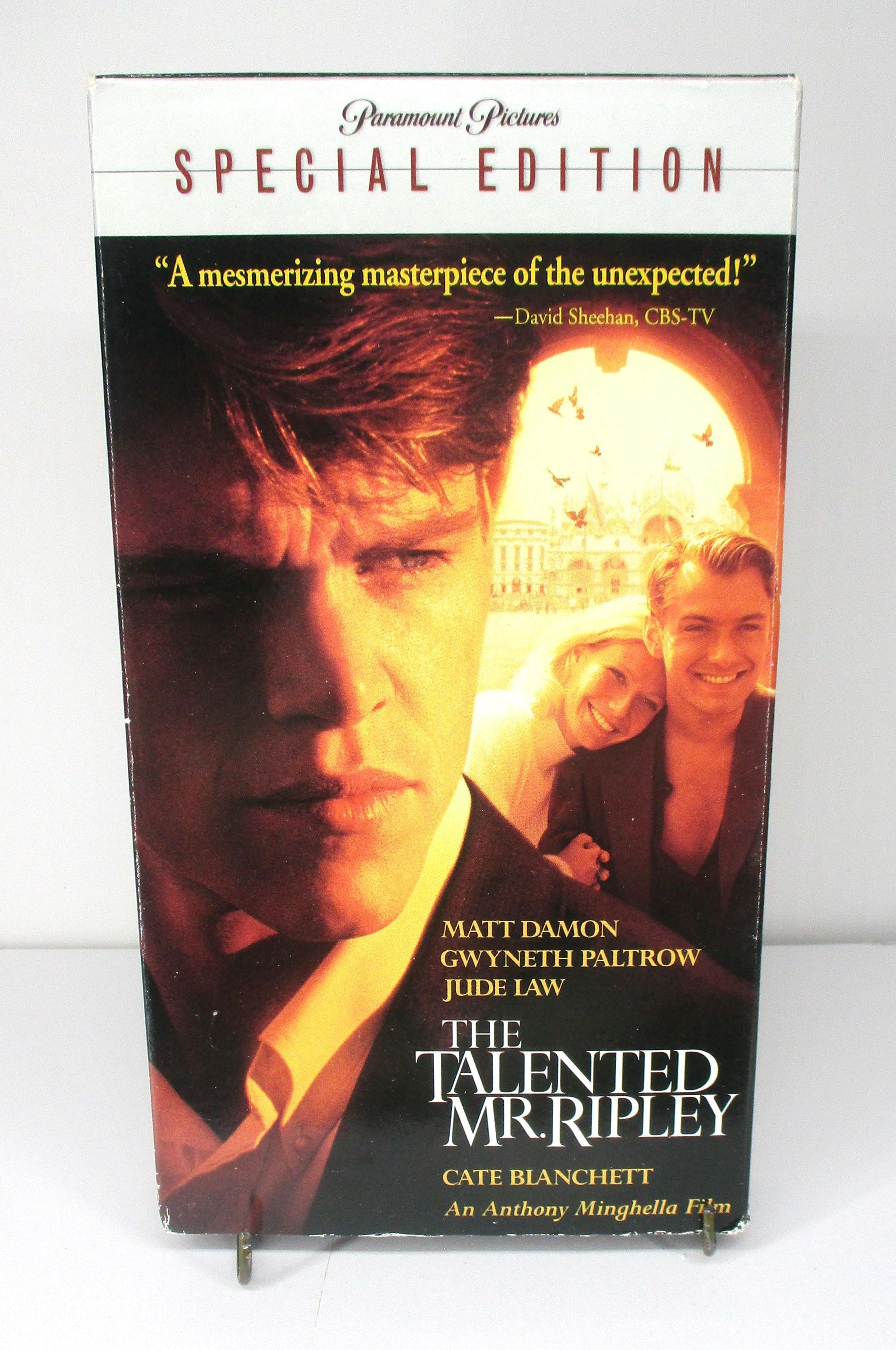 The Talented Mr. Ripley VHS, 2001, Special Edition Jude Law