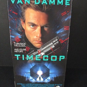 Timecop (VHS, 1996) Jean-Claude Van Damme, Gloria Reuben, Mia Sara