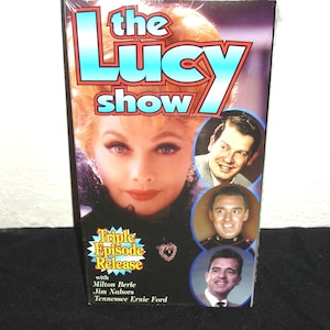 The Lucy Show-(VHS)-Triple Episode Release-Milton Berle, Jim Nabors