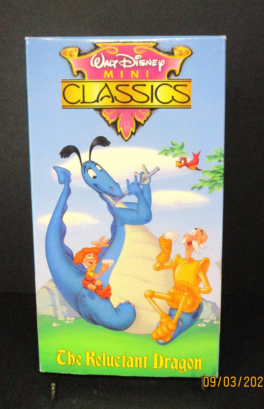 Walt Disney Mini Classics the Reluctant Dragon VHS Etsy