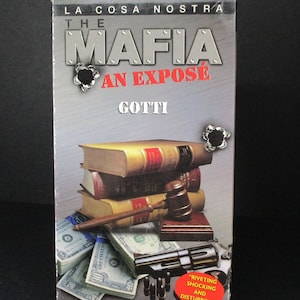 La Cosa Nostra The Mafia An Expose Gotti (VHS 1997) Color, Black & White