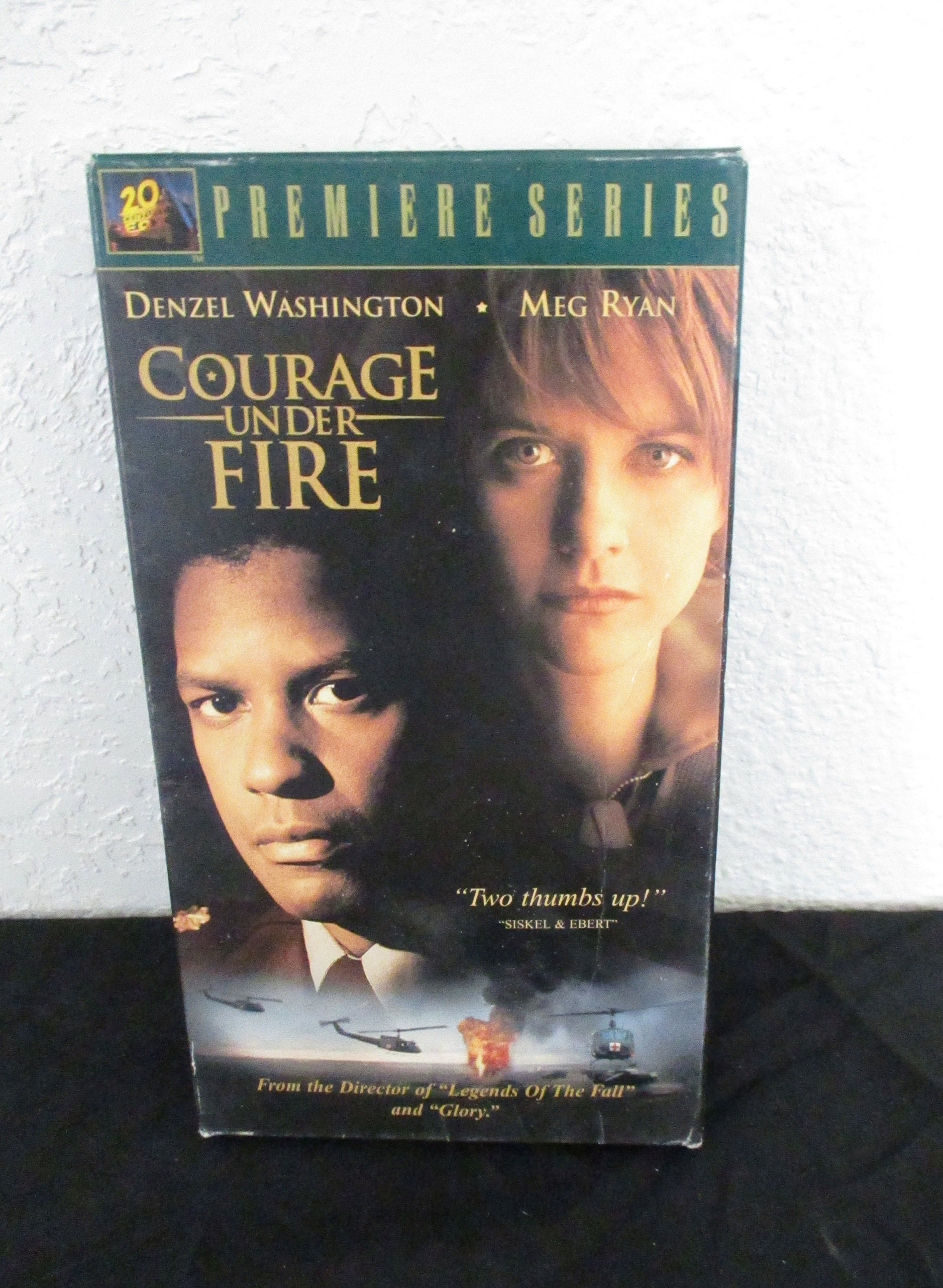 Courage Under Fire Vhs 1997 Sean Astin Lou Diamond Etsy