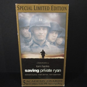 Saving Private Ryan (VHS, 2000, 2-Tape Set, Special Limited Edition) Tom Hanks