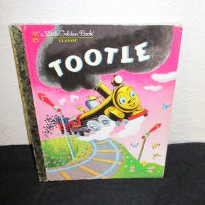 Little Golden Book Classic Tootle by Gertrude Crampton (HB 1973) Children