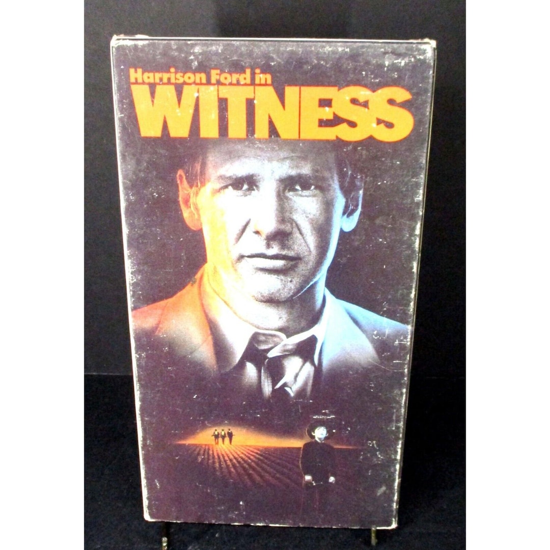 Witness (VHS,1991) Harrison Ford, Kelly Mcgillis, Neo Noir Crime ...