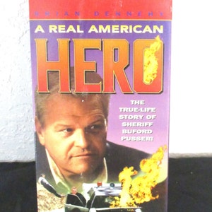 A Real American Hero-(VHS 1991) Ken Howard, Brian Dennehy