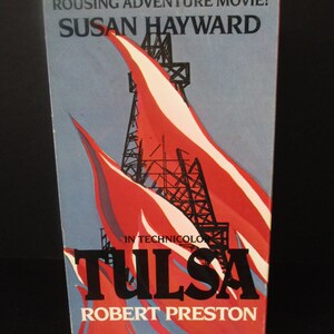 Tulsa (VHS, 1985) Susan Hayward, Robert Preston, Ed Begley