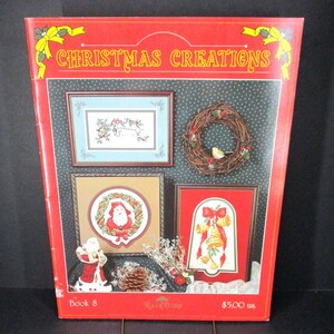 ストーニークリーク レインドロップ クリスマス クリエーションズ クロスステッチ ブックレット 1990