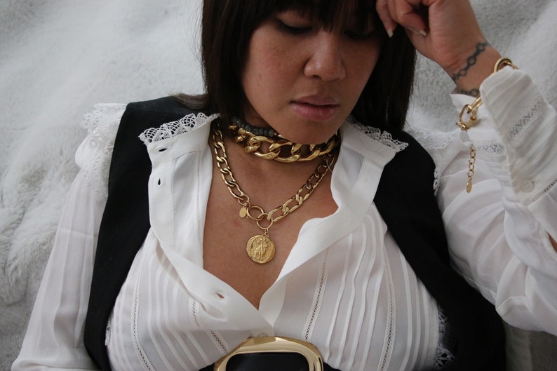 Chunky Cuban Choker Necklace