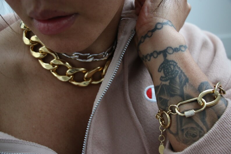 Chunky Cuban Choker Necklace