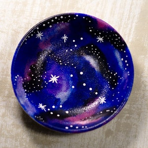 Ring Dish Space Galaxy Constellation Gift Jewelry Dish Bridesmaid Gifts Celestial