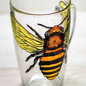 Personalized Bumble Bee Coffee Mug, Queen Bee Mug, Bee Lover Gift