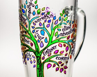 Social Worker Mug Graduation Mug Social Worker Grad Student Social Worker Cup