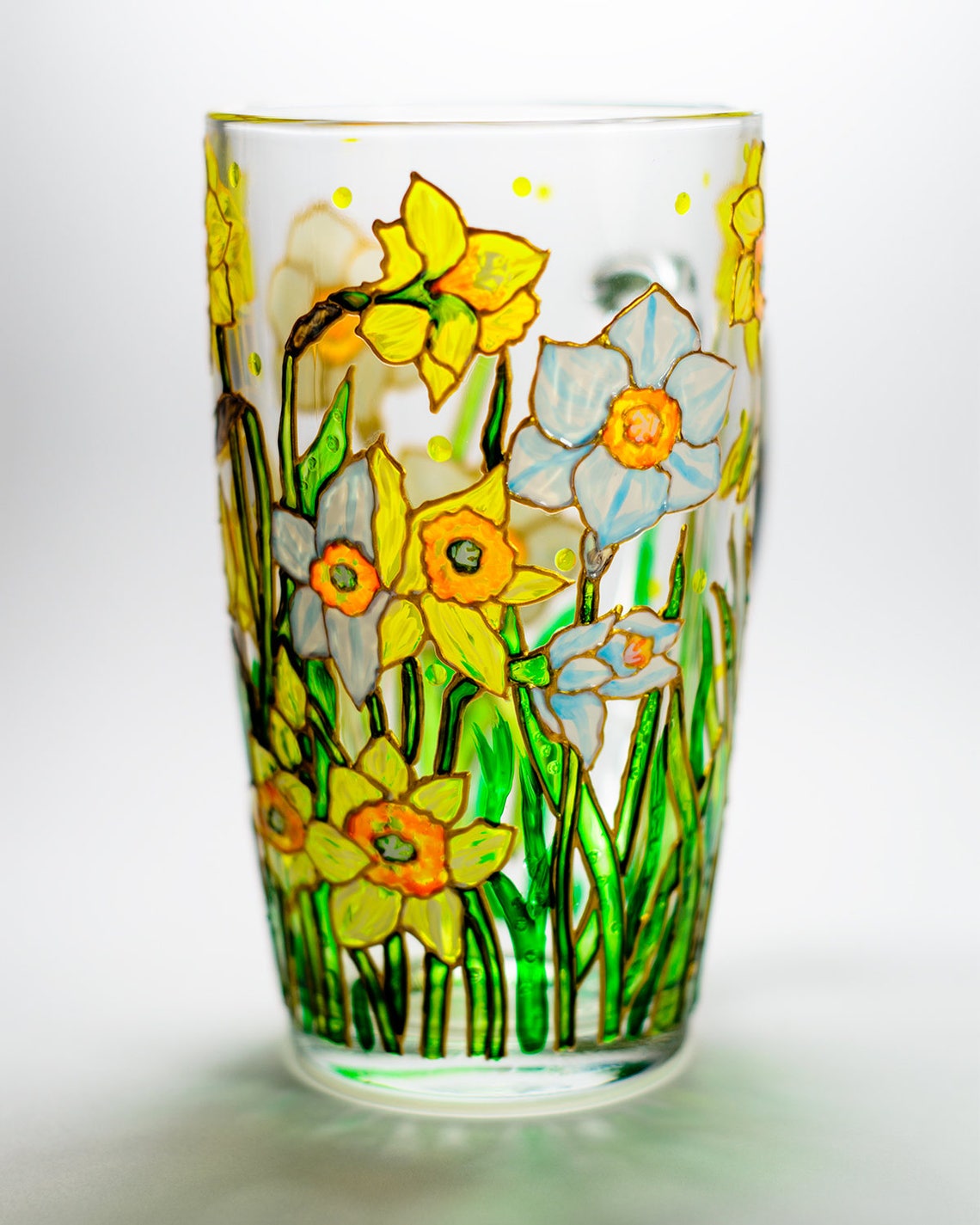 Daffodil Mug Flowers Mothers Day Gift Personalized Grandma Etsy