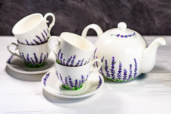 Personalized Tea Cups. Custom Printed Tea Cups And Saucers.