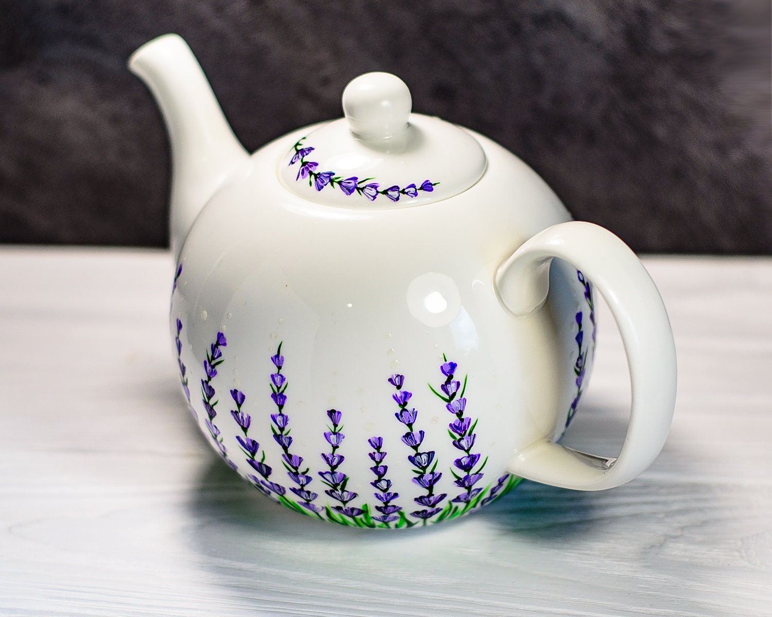 Personalized Teapot Mushroom Tea Pot for Grandma, Mothers Day Gift