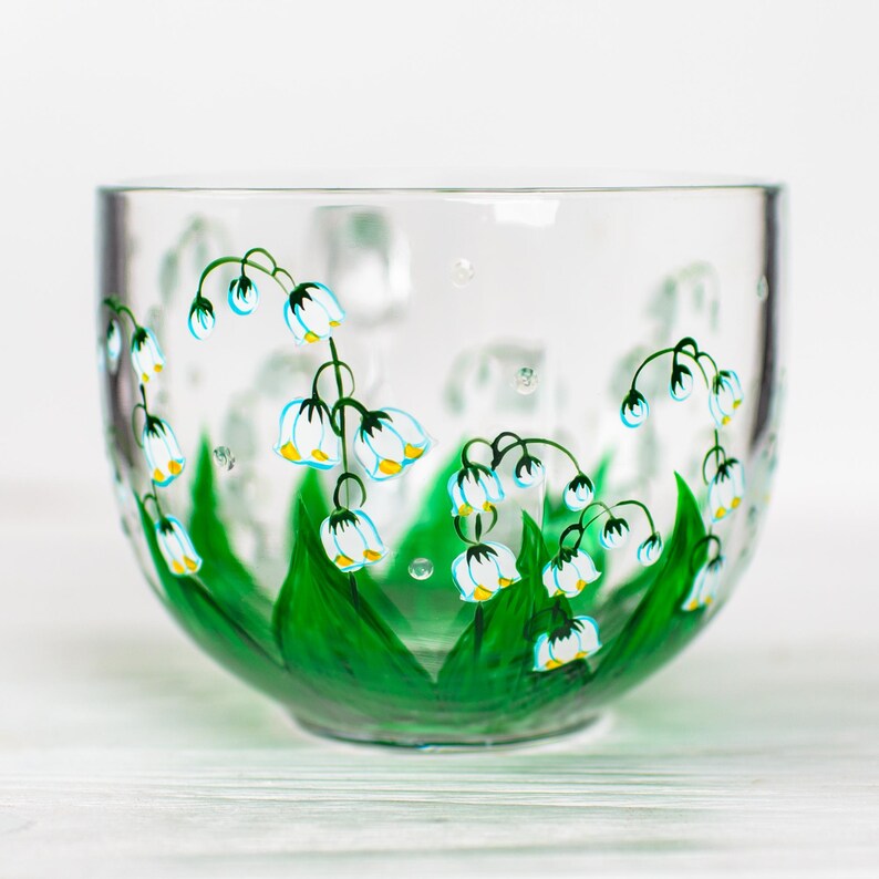 May Birth Flower Mug, Lily of the Valley Mug, Personalized Birthday Gift for Mom image 7