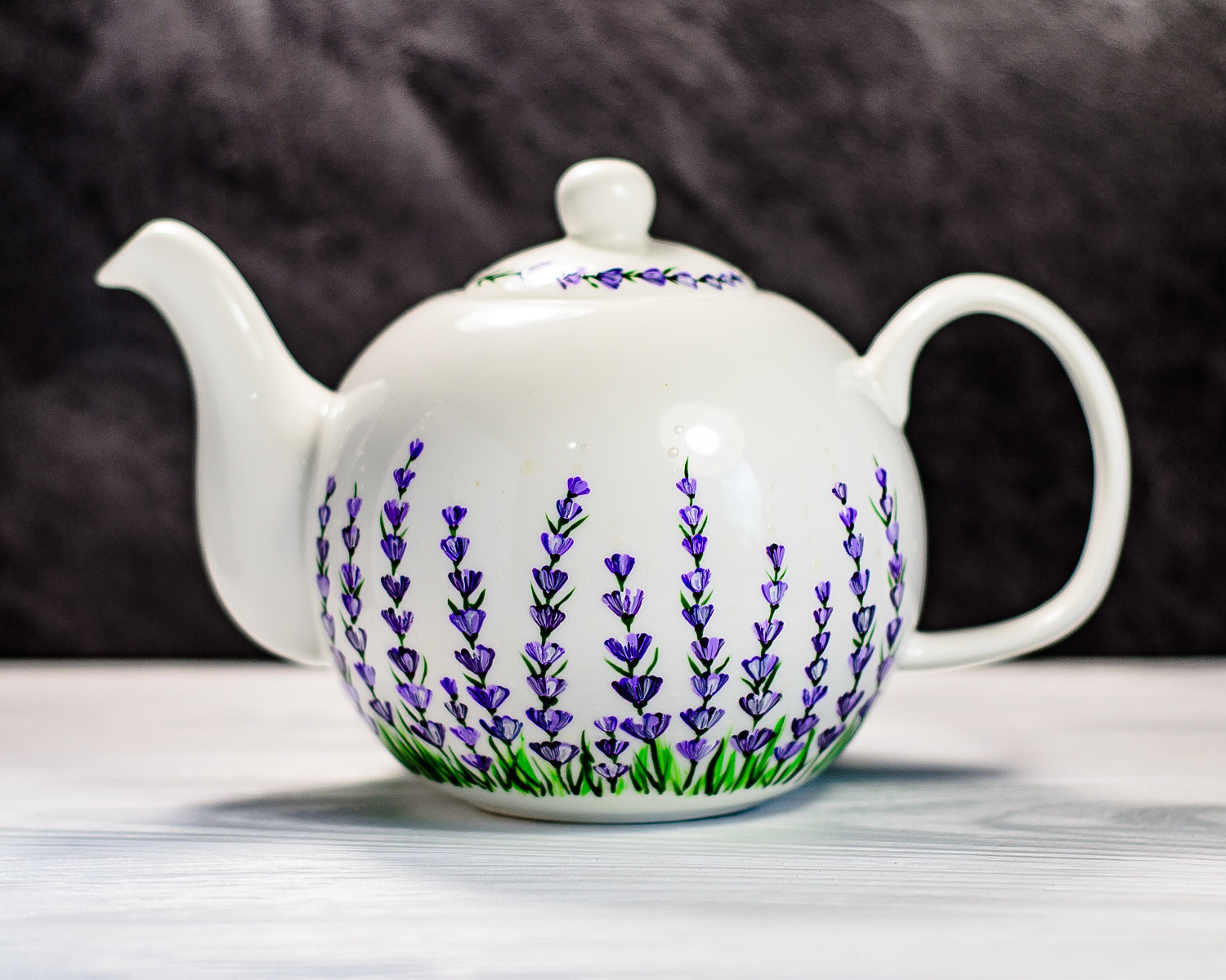 1pc Porcelain Decoration Craft, Modern Teapot Design Decoration