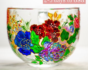 Mothers Day Gift for Mom Mug, Flowers Coffee Mug, Wildflower Mug  2-5 DAYS TO USA