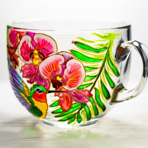 Hummingbird Mug, Personalized Mothers Day Gift, Hummingbird Gifts for Women, Grandma Gift image 7