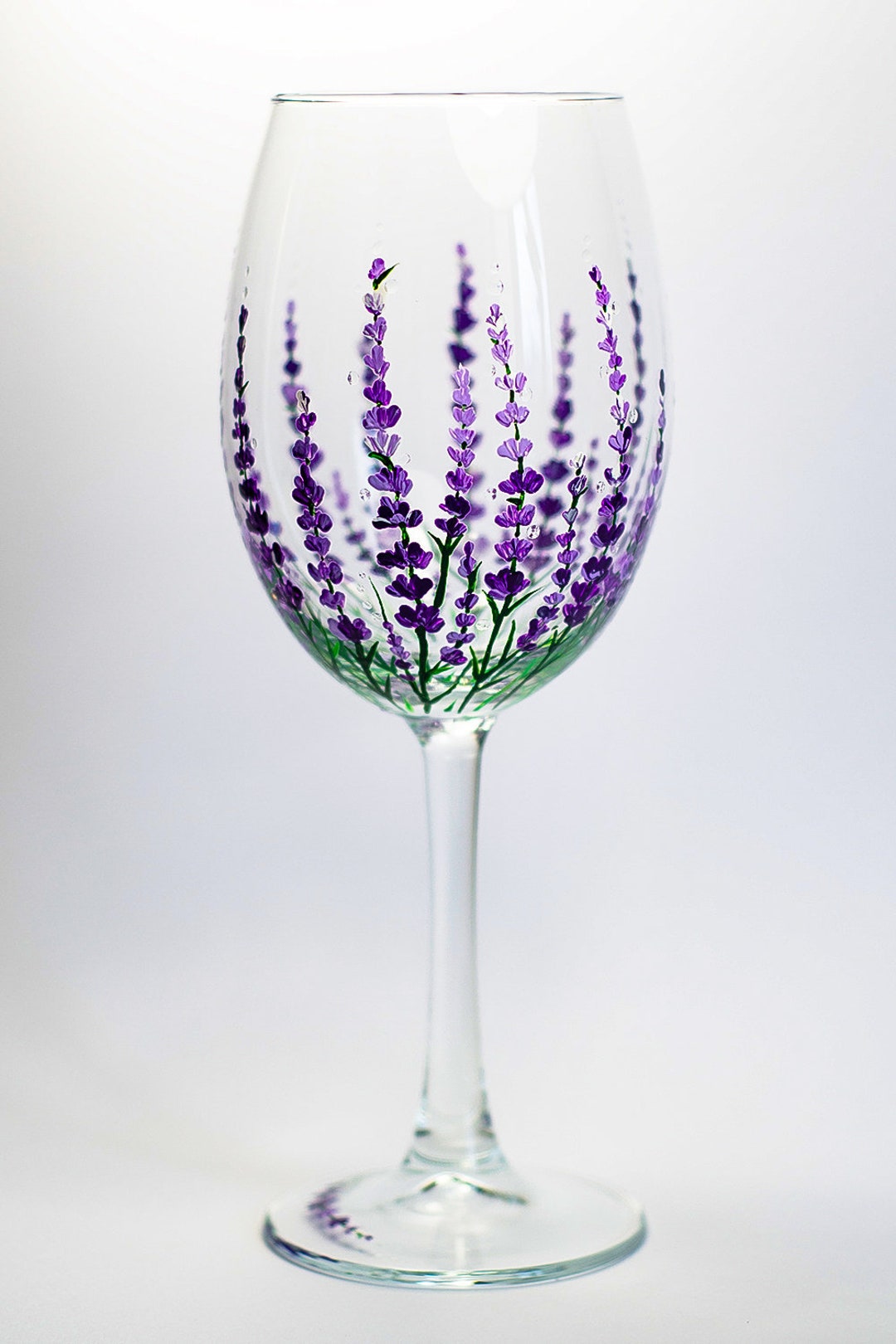 A red color transparent glass made floral designed water glass, completely  made by artisians, whole handmade