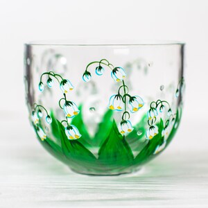 May Birth Flower Mug, Lily of the Valley Mug, Personalized Birthday Gift for Mom image 3