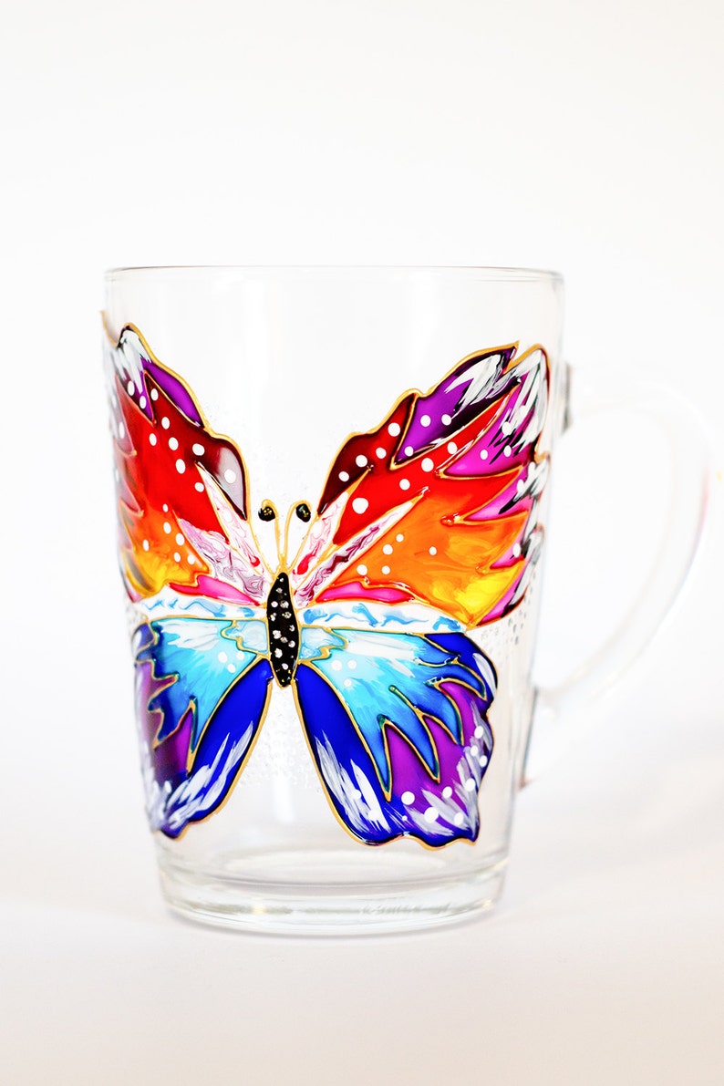 Butterfly Mug Personalized Coffee Mug Butterfly Memorial Gift Etsy