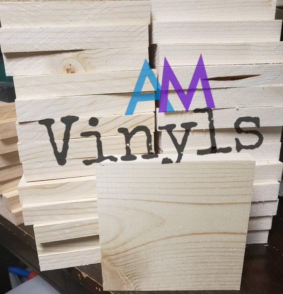 5x5 Large Wall Tiles Unfinished Wood Scrabble Art Diy Blank Wooden