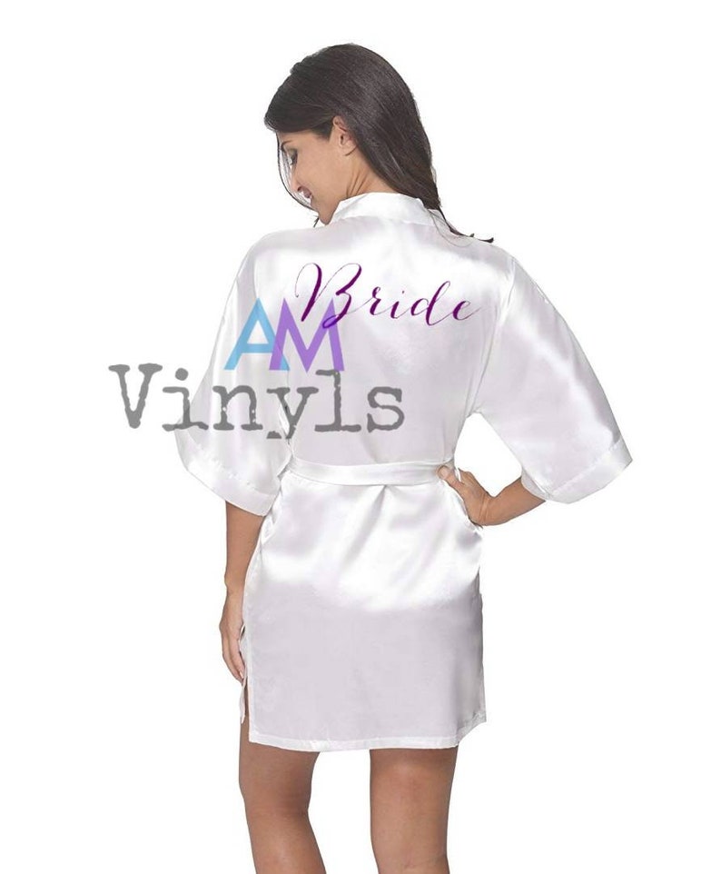 bridal party kimono robes