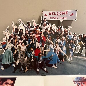 Original Vintage 1977 Grease Movie Film Supplement to Variety Ad Pop Up Paper image 4