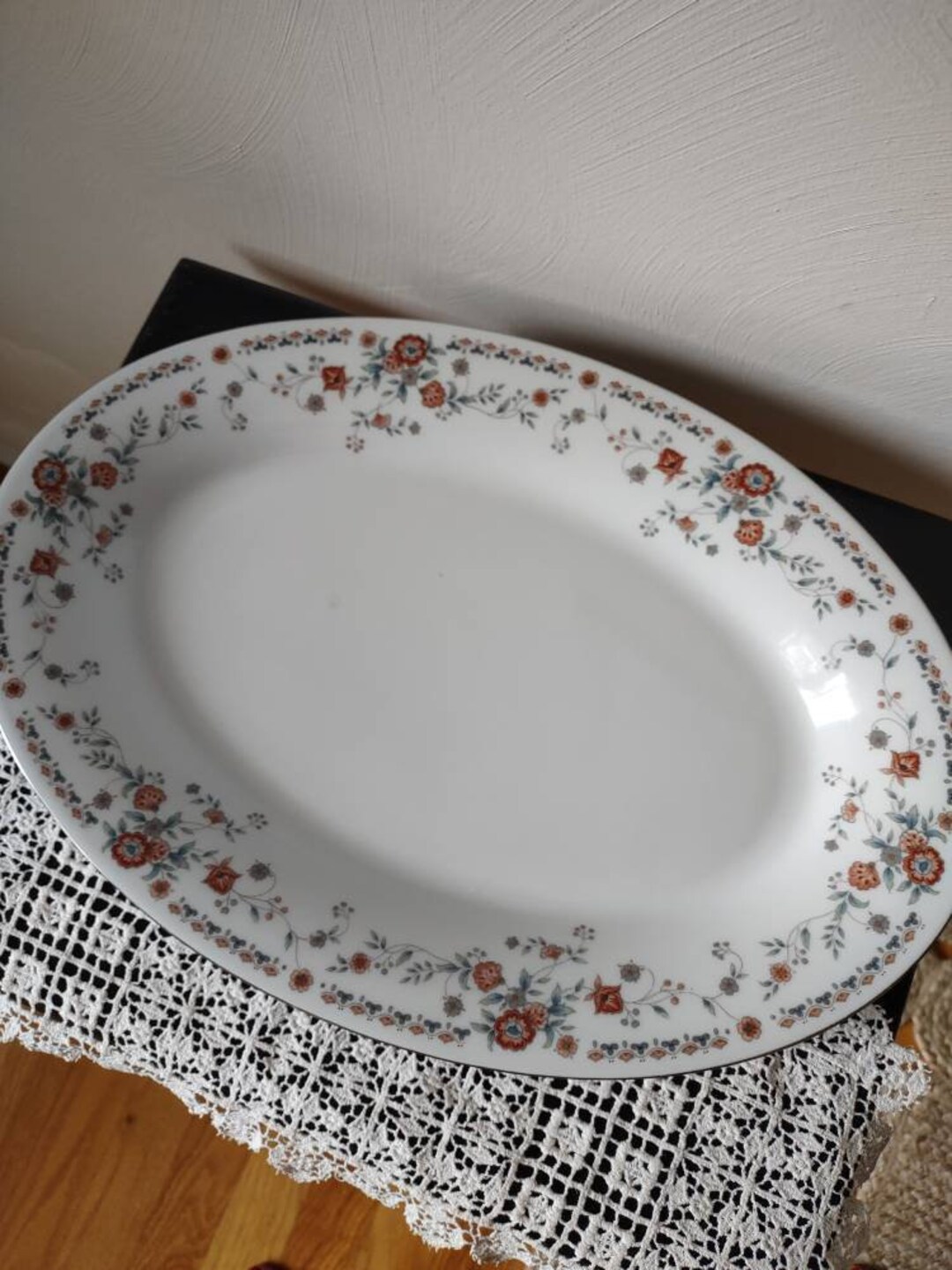 China Pearl Fine China Platter Josephine Pattern Uling China Etsy