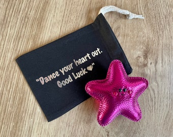 Little Dancer Good Luck Star in pouch