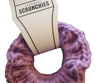 Crochet scrunchie pattern, DIY hairstyles, gifts for daughter