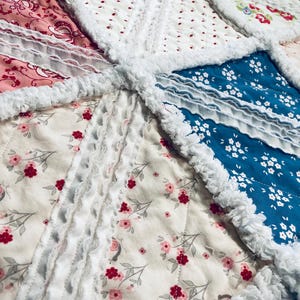 UPDATED Serendipity Rag Quilt PDF Pattern – Fluffy White Seams | Improved Technique