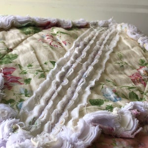 Serendipity Rag Quilt Pattern.  Unique blooming technique you&#39;ll love!  Soft and dimensional, second in a series!