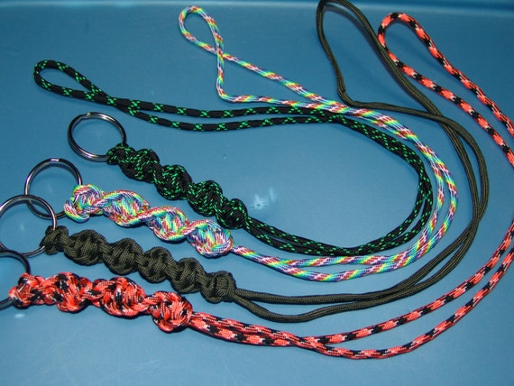Paracord Lanyard * Neck Lanyard * 550 Paracord * Keychain * Paracord Accessories