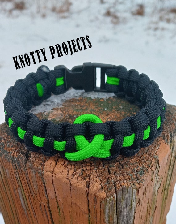 Lymphoma Awareness Bracelet Paracord Bracelet 