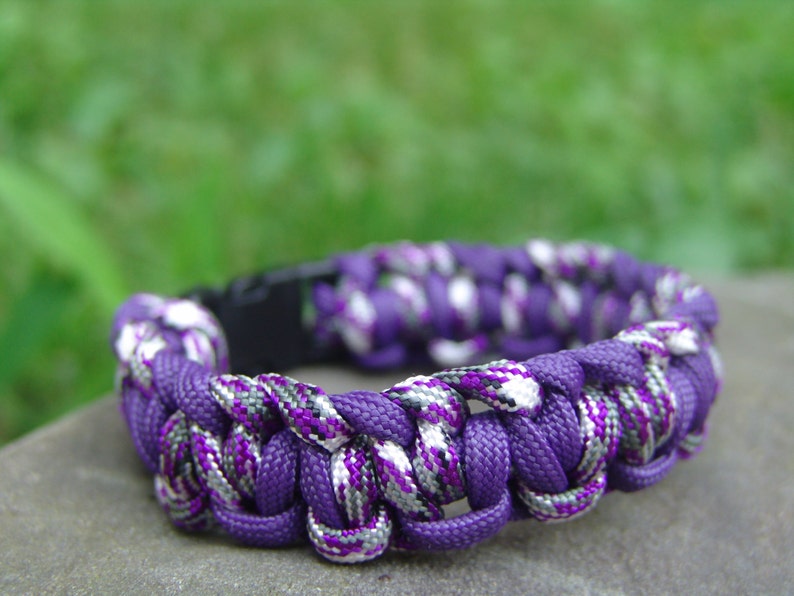 Lightning Bolt Bar Paracord Bracelets Etsy