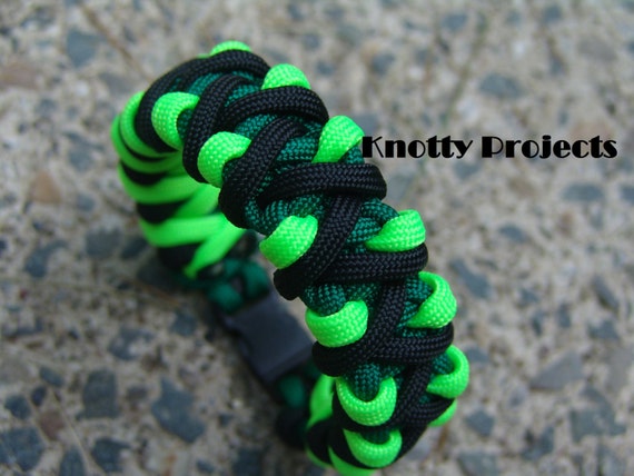 Pulsera paracord de fuego de Salomón * Pulseras tejidas y trenzadas * 550  Paracord