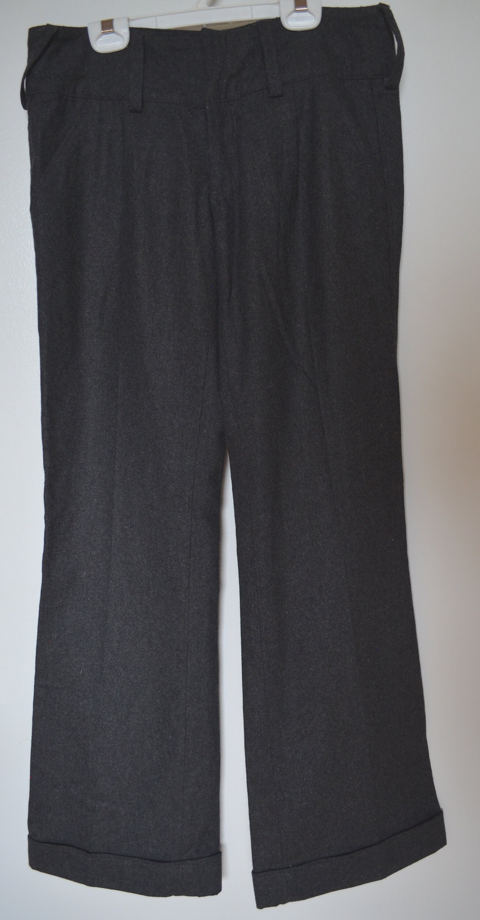 Vintage Grey Pleated Trouser Pants Size 4 | Etsy