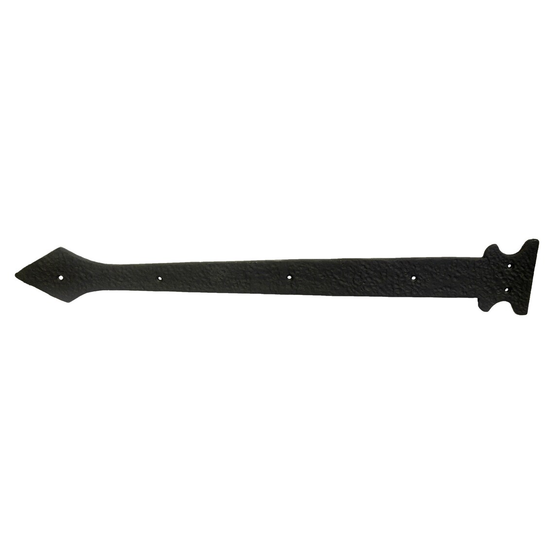 Dummy Strap Hinge in Black Finish Iron With Spearhead Tip Door Etsy