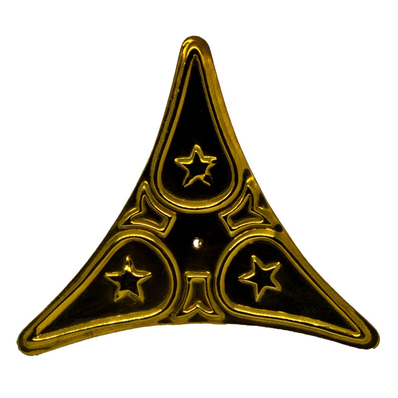 Dust Corner For Stair Steps Polished Brass Decorative Star Etsy