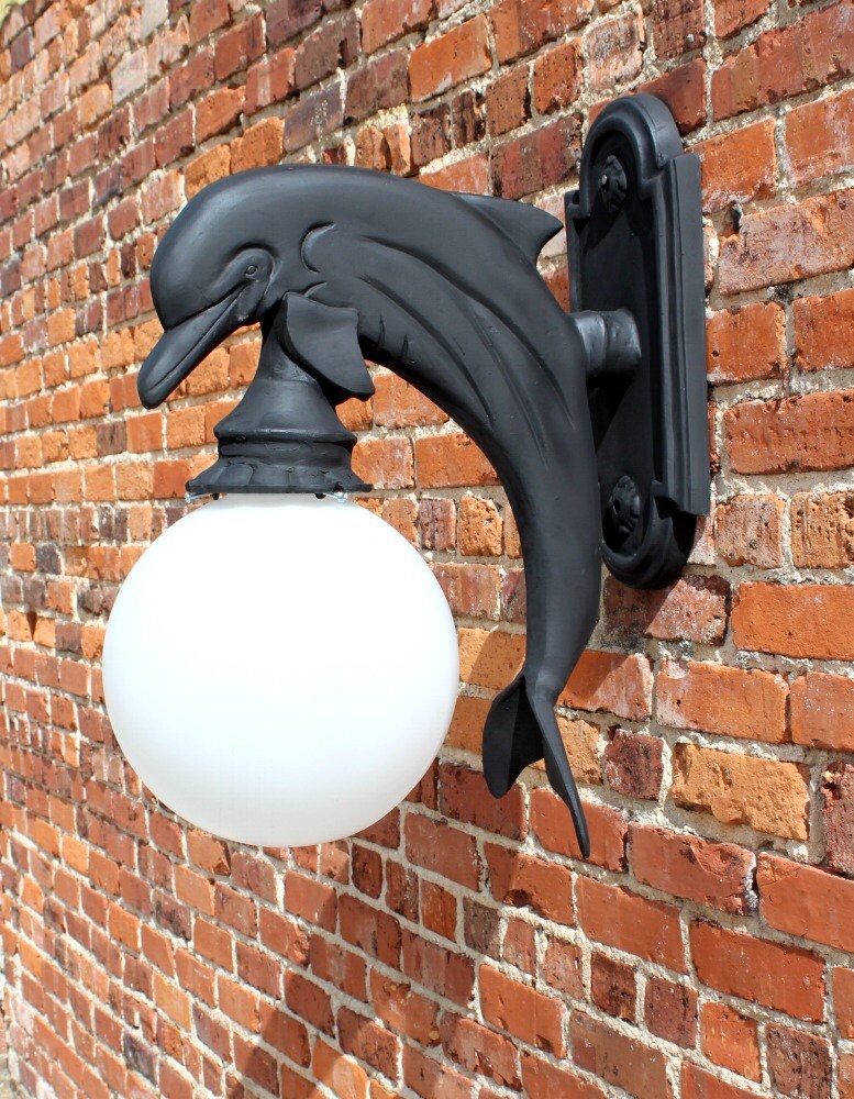 Dolphin Wall Mount Sconce Indoor Or Outdoor Light Nautical Sea - Nautical Wall Sconces Indoor Dolphin Wall Mount Sconce Indoor Or Outdoor Light Nautical Sea - Nautical Wall Sconces Indoor