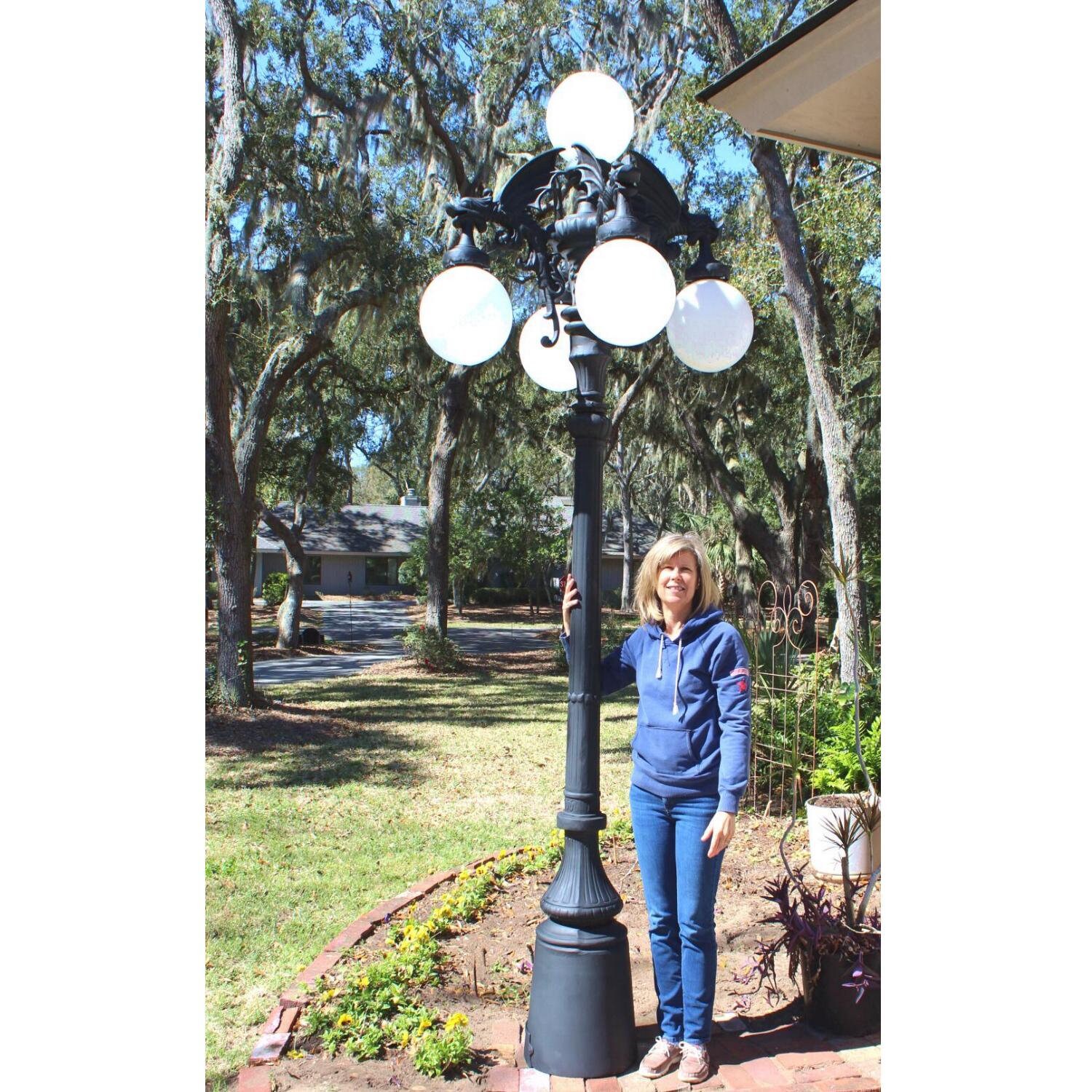 Gargoyle outdoor on sale light fixture
