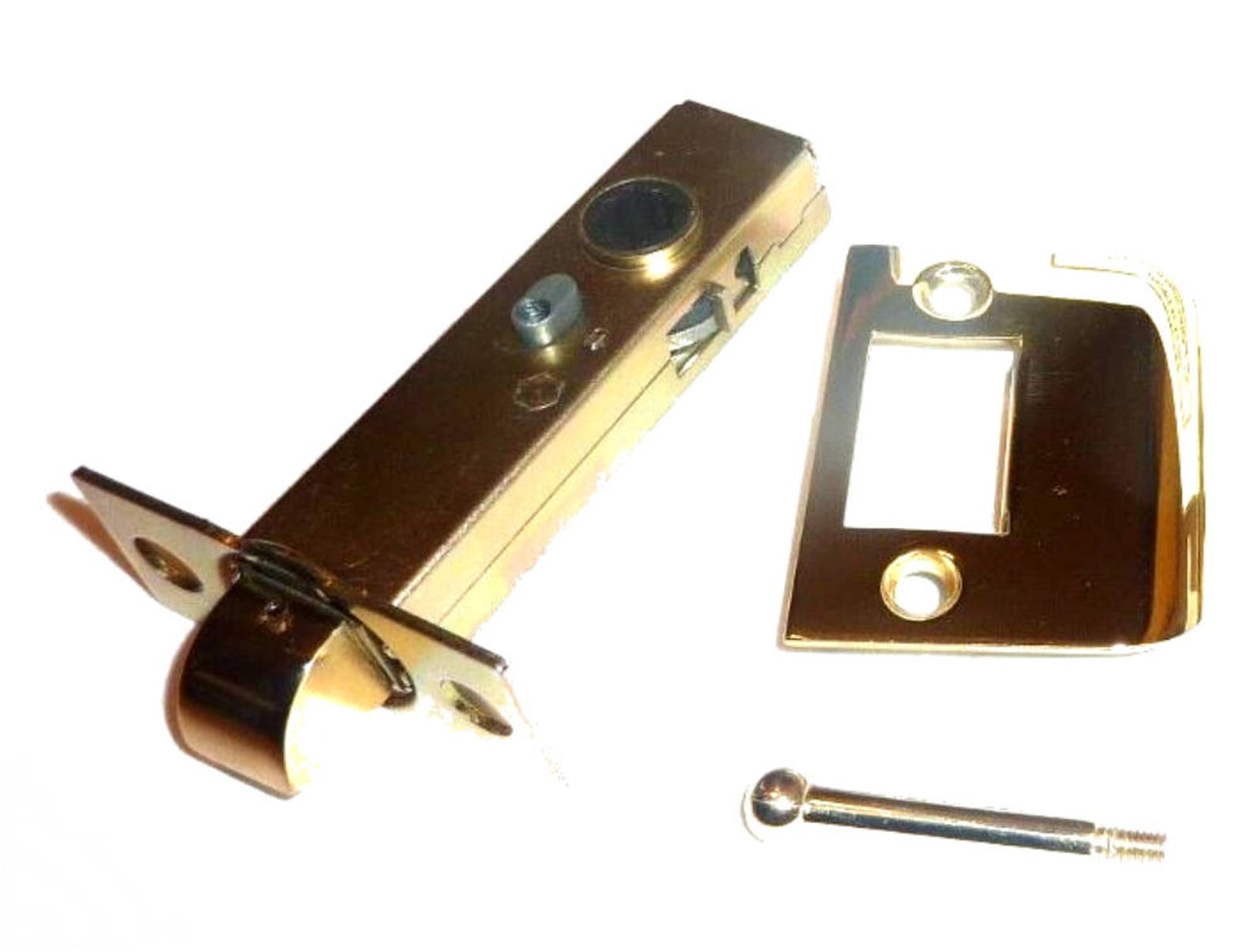 Solid Brass Face Plate Latch Set for Door Hardware 2 3/4 Inch - Etsy