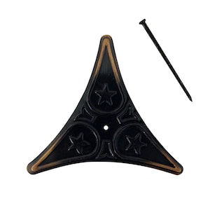 Decorative Star Dust Corner For Stair Steps with Bronze Finish